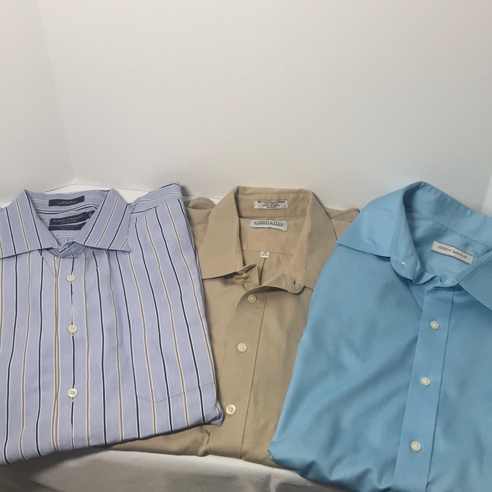 Big & Tall men long sleeves dress shirts